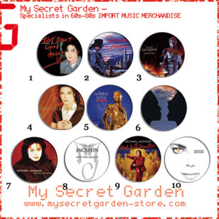 Michael Jackson - History Pinback Button Badge Set 1a or 1b ( or Hair Ties / 4.4 cm Badge / Magnet / Keychain Set )